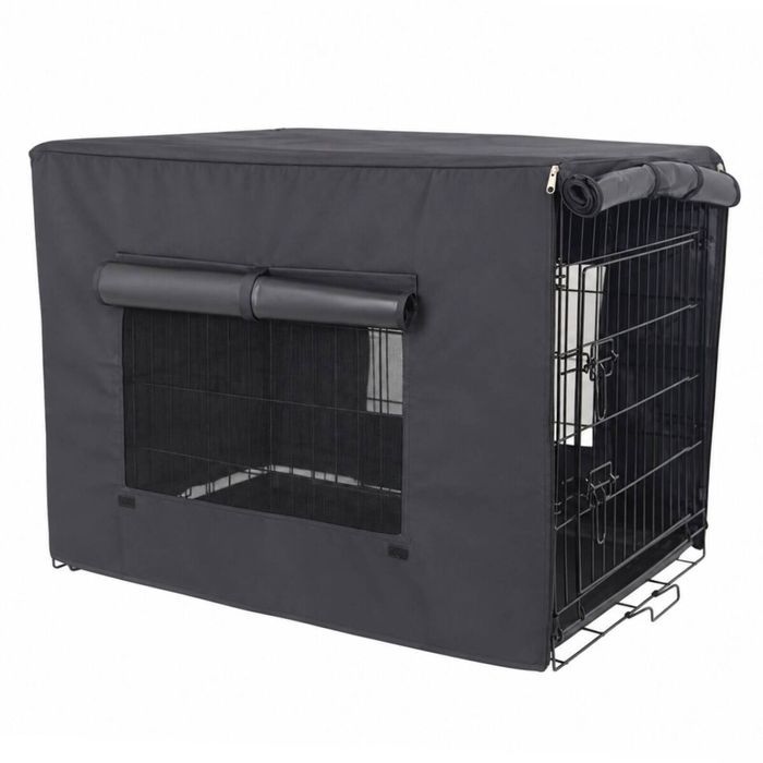 YES4PETS 48' Portable Foldable Dog Cat Rabbit Collapsible Crate Pet Rabbit Cage with Cover