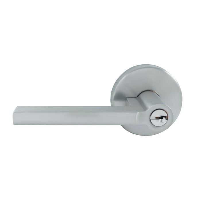 Gainsborough Choice Lianna Entrance Key-in-Lever Set in Satin Chrome
