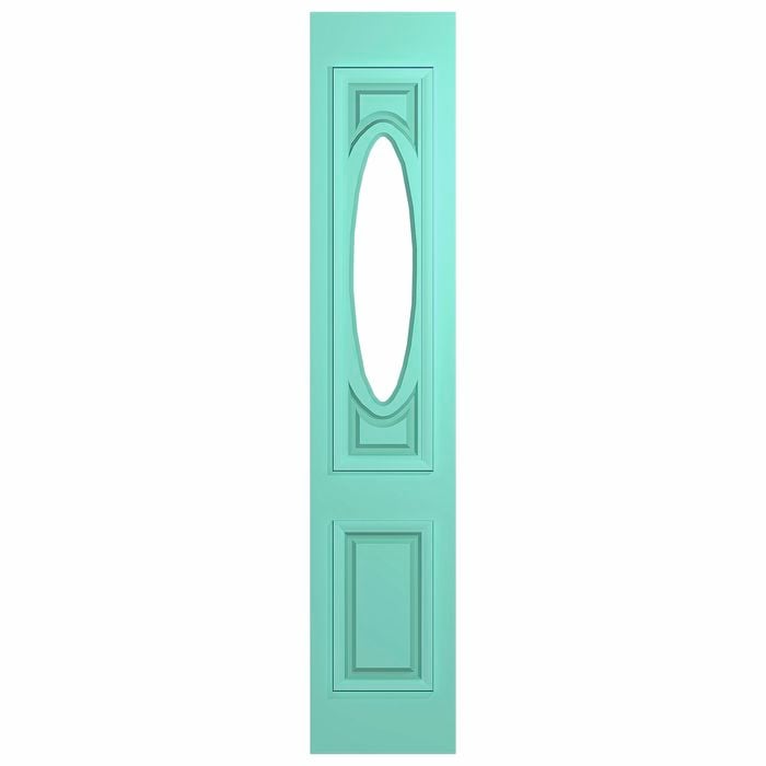 Hume Doors 1980 x 40mm Unglazed Vaucluse XVP5 Entrance Door - 400mm