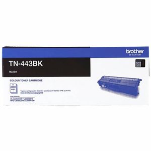 Brother Brother TN443 Black High Yield Ink Toner Cartridge TN-443BK Genuine Original
