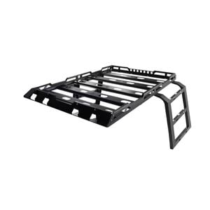 Elora Roof Rack Side Ladders For Jeep Wrangler Jl 2018-2024 Heavy Duty 200kg Black