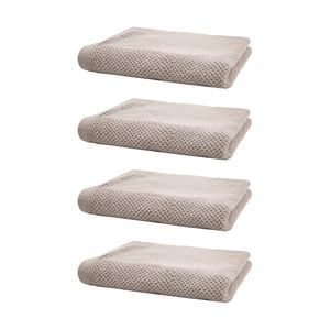 4PK Bambury Angove 600gsm Soft Absorbent Cotton Hand Towel 40x70cm Neutrals