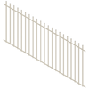 ProtectorAl 1201-2400 x 1200W x 1200H Surfmist Radiator Pool Fence Panel Raked 16-30º