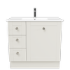 New England Joinery 900mm Diadem Centre Basin Alpha Top Floor Standing Vanity