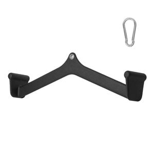 VEVOR LAT Pulldown Bar Black Tricep Handle Attachment Cable Machine for Home Gym