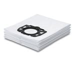 Karcher Fleece Filter Vacuum Cleaner Bag To Suit WD6 - 4 Pack