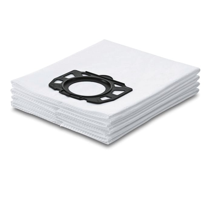 Karcher Fleece Filter Vacuum Cleaner Bag To Suit WD6 - 4 Pack