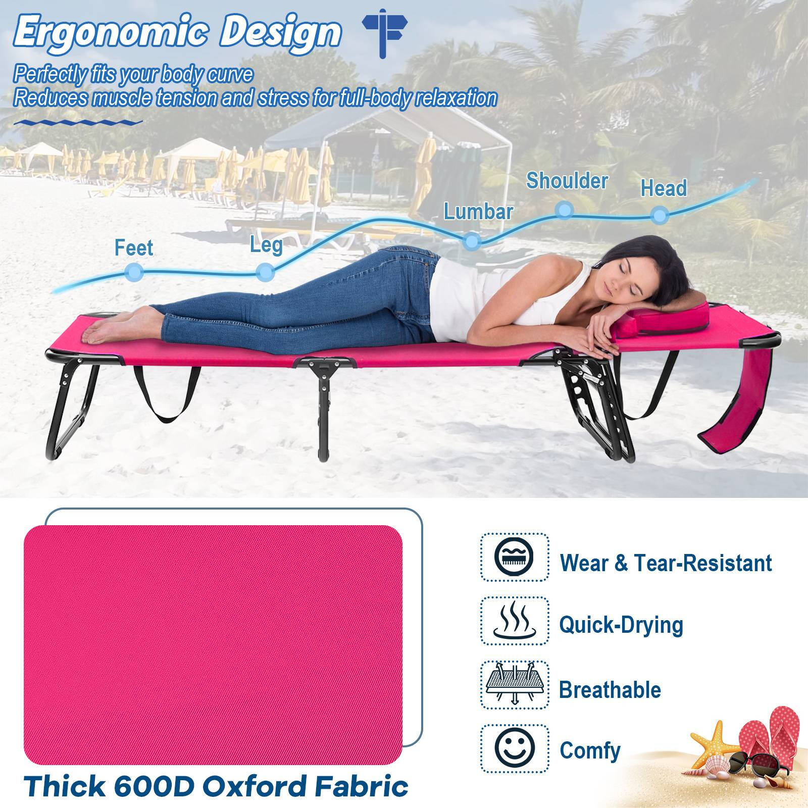 Beach lounge chair bunnings hotsell
