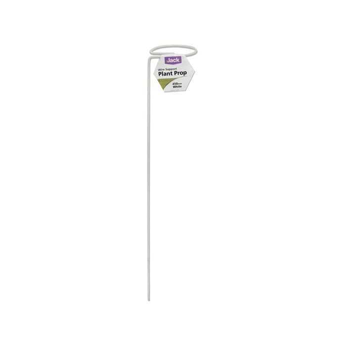 Jack 450mm White Plant Prop Trainer