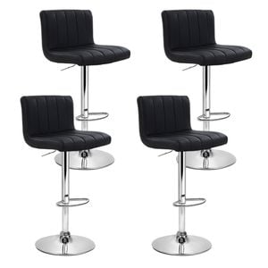 Adjustable Artiss Bar Stools Set of 4