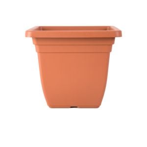 Northcote Pottery 300mm Terracotta Square Villa Plastic Pot