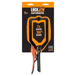 Lockjaw 290mm Jaw Opening Extended Reach C-Clamp