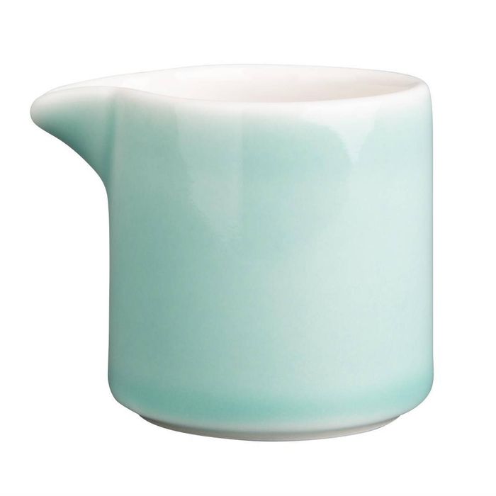 Olympia Fondant Milk Jugs Mint 87ml 12 Pack Ceramic Creamer Pitcher