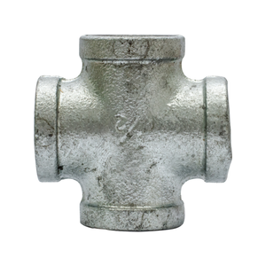 Brasshards 15mm Galvanised Cross - 15mm