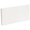 Kaboodle 600mm Modern 1 Drawer Panel - Egg White