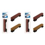 2PK Formula Sports 9" Standard Billiard Table Brush Cleaner - Oak