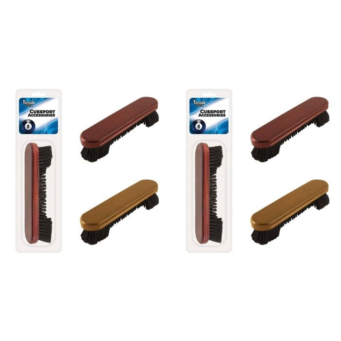 2PK Formula Sports 9" Standard Billiard Table Brush Cleaner - Oak