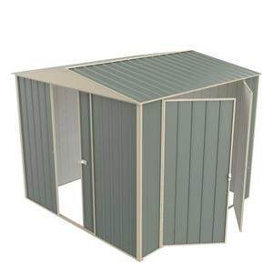 Build-a-Shed  2.3 x 2.3 x 2.3m Gable Double Hinged Side Door Shed - Green