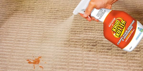Krud Kutter - 2. Carpet Cleaner orange spill - Brand Page