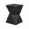 Levede Side Table Terrazzo Geometric Shape Magnesia Stool Stand Outdoor Top 35cm