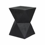 Levede Side Table Terrazzo Geometric Shape Magnesia Stool Stand Outdoor Top 35cm