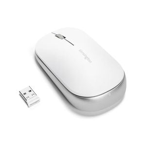 Kensington Suretrack Mouse Rf Wireless+bluetooth 2400 Dpi Ambidextrous - White [k75353ww]