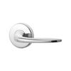 Lockwood 63mm Chrome Plate Velocity Dummy Lever Half Set