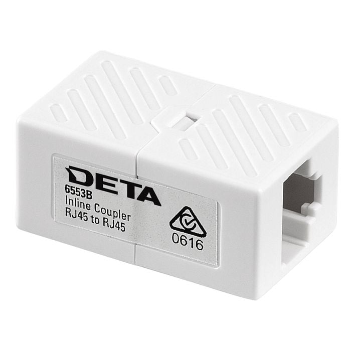 DETA RJ45 8P8C Ethernet Inline Coupler / Joiner