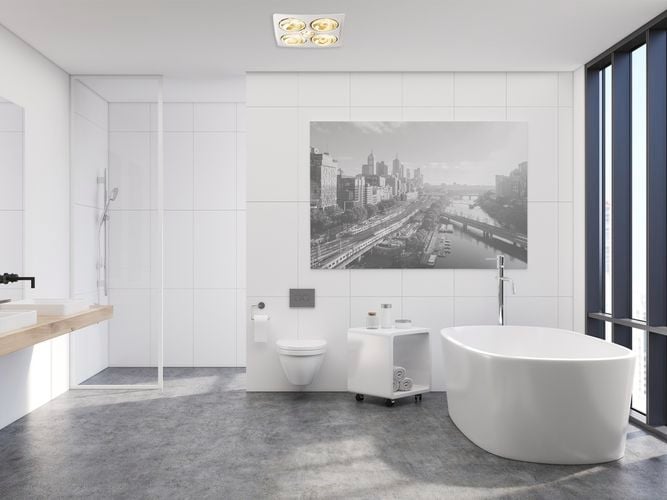 Tastic Original installed in a modern bathroom.
