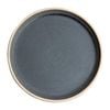 Olympia Flat Round Plate Canvas Blue Granite 250mm 6 Pack Tableware