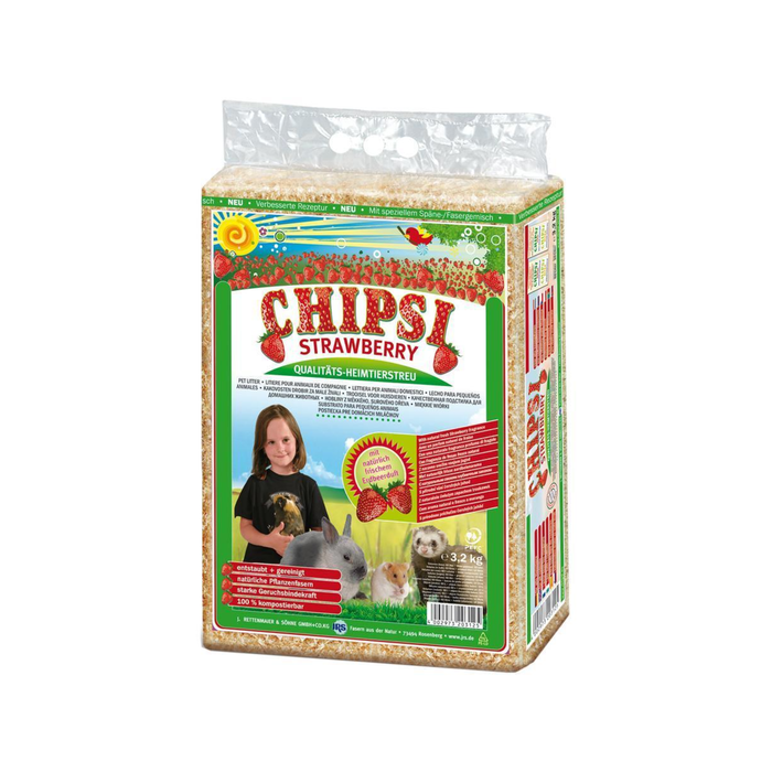 Chipsi Strawberry Small Animal Beeding 3.2kg