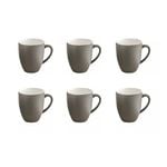 Trenton Bevande Coffee Mug 400ml Set 6 - Slate Grey