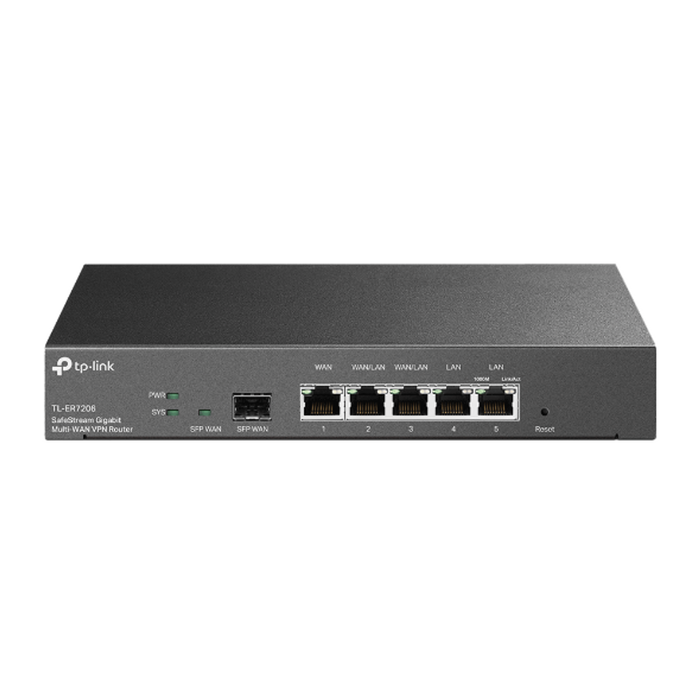 TP-Link TL-ER7206 Gigabit Multi-WAN VPN Router Load Balance SFP Firewall Omada