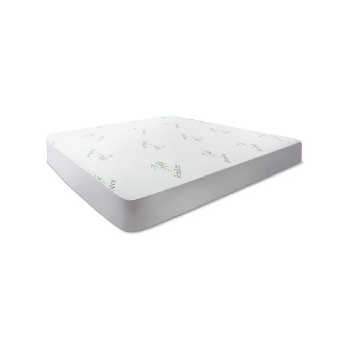 40cm Giselle 100% Bamboo Mattress Protector Double
