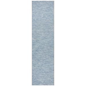 The Rug Connection Deck 5500 Blue 400x80cm - Large Runner Pet Friendly Outdoor Rug