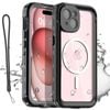 Redpepper Case Life Cover Waterproof Dust Shockproof Case MagSafe Magnetic- For Apple iPhone 15