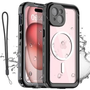 Redpepper Case Life Cover Waterproof Dust Shockproof Case MagSafe Magnetic- For Apple iPhone 15
