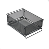 NNEOBA IGT Outdoor Table Unit Basket Storage Net Cage Silver
