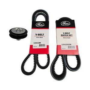 Drive Belt Set For Toyota Granvia Hiace Hilux Surf Prado Regius 1KZ-TE 1KZTE