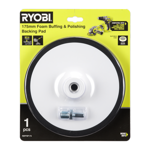 Ryobi 175mm Foam Backing Pad