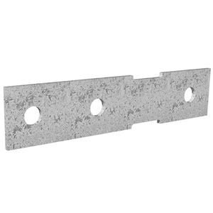 Dunnings 160 x 35mm M10 Galvanised Bracket Plate