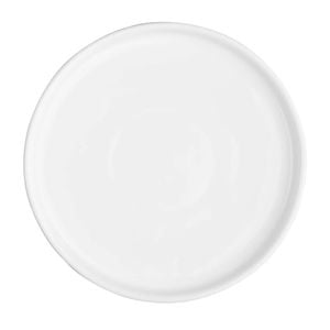 Olympia Whiteware Flat Round Porcelain Plates White 150mm 6 Pack