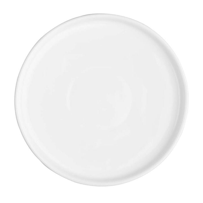 Olympia Whiteware Flat Round Porcelain Plates White 150mm 6 Pack