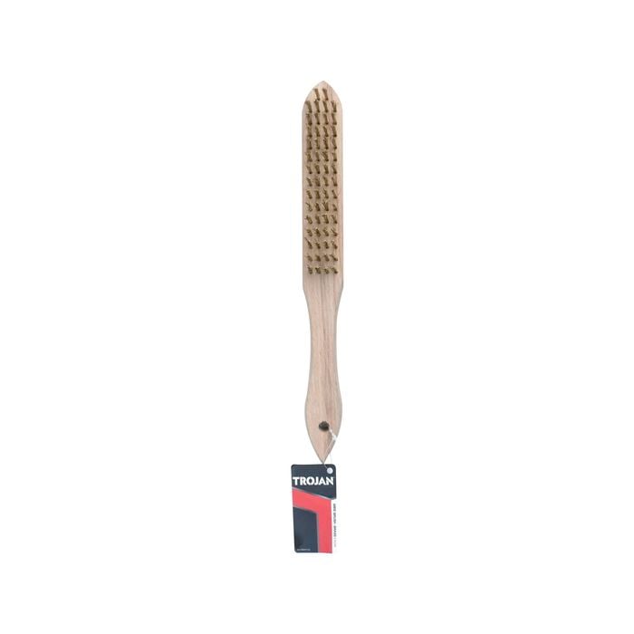 Trojan 4x15 Row Brass Wire Brush