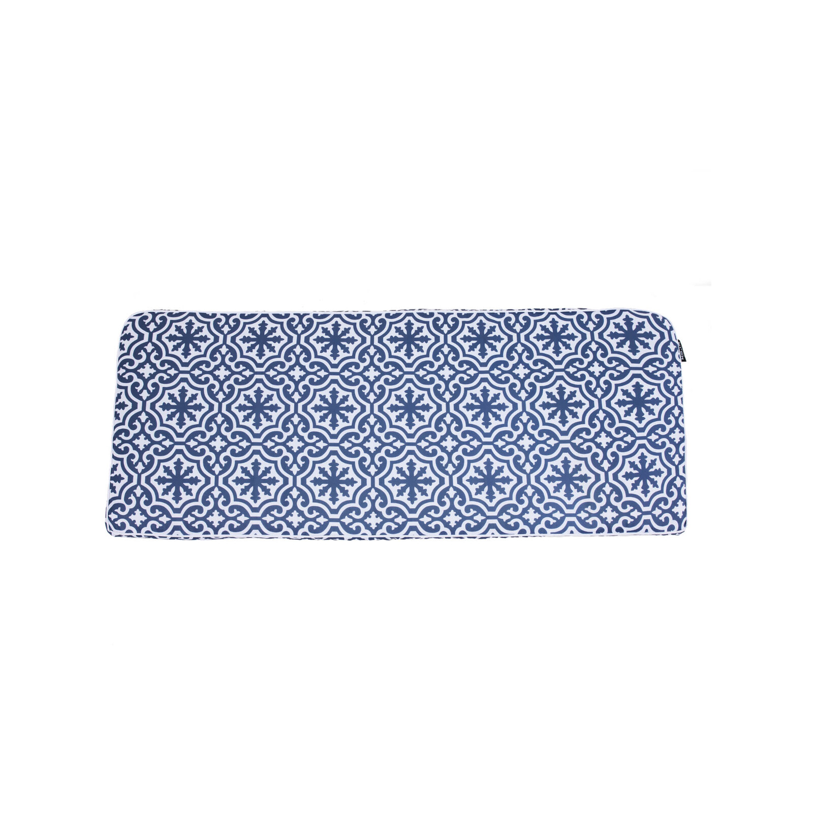 MOJO Blue And White Marrakesh Bench Cushion Bunnings Australia