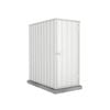 Absco Sheds 0.78mW x 1.52mD x 1.80mH Surfmist Basic Garden Shed 