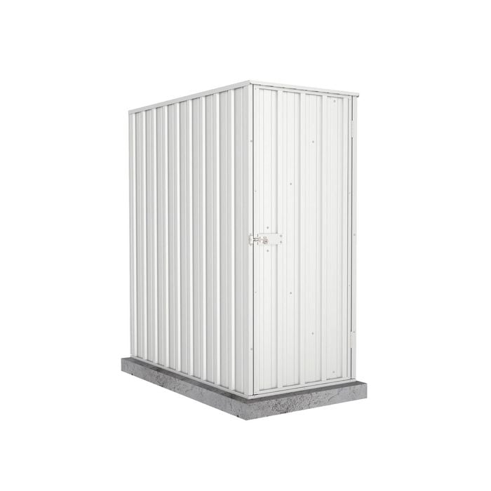 Absco Sheds 0.78mW x 1.52mD x 1.80mH Surfmist Basic Garden Shed 