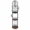 Costway Jewelry Display Rack Earring Organizer Stand Holder Storage Brown