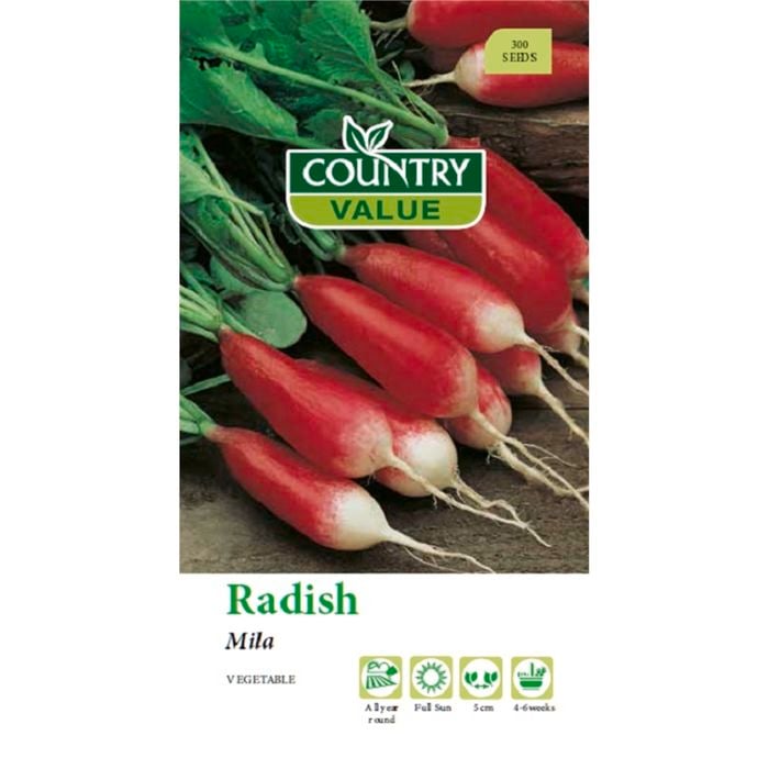 Country Value Seed Radish Mila