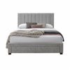 St Coco Double Bed Frame Storage Drawer Stone Grey